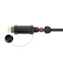 PYTHON AOC Hybrid High-Speed HDMI® 2.0b stahlarmiert 4K @60Hz schwarz 5m
