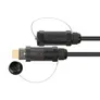 PYTHON AOC Hybrid High-Speed HDMI® 2.0b stahlarmiert 4K @60Hz schwarz 5m