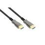 PYTHON AOC Hybrid High-Speed HDMI® 2.0b stahlarmiert 4K @60Hz schwarz 30m