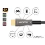 PYTHON AOC Hybrid High-Speed HDMI® 2.0b stahlarmiert 4K @60Hz schwarz 50m