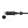 PYTHON AOC Hybrid High-Speed HDMI® 2.0b stahlarmiert 4K @60Hz schwarz 100m