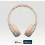 Sony WH-CH520 Beige Over Ear Kopfhörer mit Bluetooth