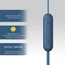 Sony WI-C100 Kabellose In-Ear-Kopfhörer blau