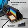 Crucial T700 NVMe SSD 4 TB M.2 2280 PCIe 5.0 mit Kühlkörper