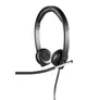 Logitech H650e for Business Stereo Headset, USB-A, Kompatibel zu Microsoft Teams, Zoom, Cisco, GoToMeeting, RingCentral