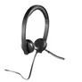 Logitech H650e for Business Stereo Headset, USB-A, Kompatibel zu Microsoft Teams, Zoom, Cisco, GoToMeeting, RingCentral