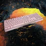 Cherry MX Board 3.0S kabelgebundene Gaming Tastatur pink DE Layout rot