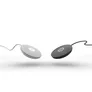 Logitech Rally Mic Pod Weiß - Modulares Mikrofon für Rally & Rally Bar (Mini)
