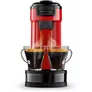 Philips HD6592/84 SENSEO Switch Pad- und Filterkaffeemaschine, rot