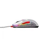 Cherry XTRFY M42 RGB kabelgebundene Gaming Maus USB Retro Grau
