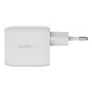 Belkin 45W Dual USB-C Ladegerät, Power Deliver, PPS, weiß, universal