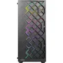 AZZA Spectra Black ATX Gaming Tower, RGB Beleuchtung, Glasfenster