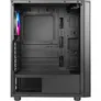 AZZA Spectra Black ATX Gaming Tower, RGB Beleuchtung, Glasfenster