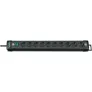 Brennenstuhl Premium Line Steckdosenleiste 10-fach 3m schwarz