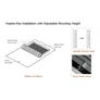 AWOL Vision Cinematic ALR Beamer Leinwand, 150" 331,9 x 186,7 x 2,5 cm
