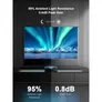 AWOL Vision Motorisierte Bodenleinwand mit ALR Beamer Leinwand, 100"