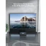 AWOL Vision Motorisierte Bodenleinwand mit ALR Beamer Leinwand, 120"