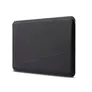 Decoded Leather Frame Sleeve für Macbook 16 Zoll Schwarz