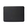 Decoded Leather Frame Sleeve für Macbook 16 Zoll Schwarz