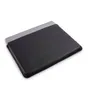Decoded Leather Frame Sleeve für Macbook 16 Zoll Schwarz