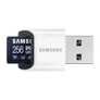 [Doppel-Pack] Samsung PRO Ultimate 256 GB microSD-Speicherkarte mit USB-Kartenleser