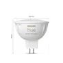 Philips Hue White & Color Ambiance MR16 LED-Lampe 400lm, Einzelpack