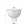 Philips Hue White Ambiance MR16 LED-Lampe 400lm, 2er Pack