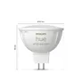 Philips Hue White & Color Ambiance MR16 LED-Lampe 400lm, 2er Pack