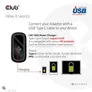 Club 3D Reise Ladegerät PPS 65W GAN, USB Typ-C Power Delivery (PD) 3.0