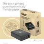Club 3D Reise Ladegerät PPS 132W GAN, USB Typ-C/Typ-A Power Delivery (PD) 3.0