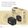 Club 3D Reise Ladegerät PPS 65W GAN, USB Typ-C/Typ-A Power Delivery (PD) 3.0