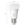 Philips Hue White & Color Ambiance E27 806lm 75W, 2er Pack + Bridge