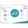 DIGITUS USB 2.0 Anschlusskabel, Typ A - B St/St, 1.8m beige