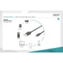 DIGITUS USB 2.0 Anschlusskabel, Typ A - micro B St/St, 1.8m schwarz