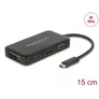 Delock Adapter USB Type-C™ Stecker  VGA / HDMI / DVI / DisplayPort Buchse