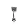 DIGITUS USB 2.0 Adapterkabel, OTG, Typ mini B - A St/Bu, 0,2m schwarz