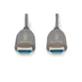 DIGITUS HDMI AOC Hybrid Glasfaser Anschlusskabel, Typ A M/M, 10m