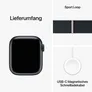 Apple Watch Series 9 GPS 41mm Aluminium Mitternacht Sport Loop Mitternacht