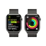 Apple Watch Series 9 LTE 45mm Edelstahl Graphit Milanaise Graphit