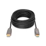 DIGITUS HDMI AOC Hybrid Glasfaser Anschlusskabel, Typ A M/M, 30m