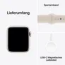 Apple Watch SE (2. Gen) GPS 40mm Alu Polarstern Sportarmband Polarstern - S/M