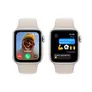 Apple Watch SE (2. Gen) GPS 40mm Alu Polarstern Sportarmband Polarstern - S/M
