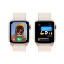 Apple Watch SE (2. Gen) GPS 40mm Alu Polarstern Sport Loop Armband Polarstern