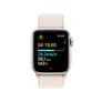 Apple Watch SE (2. Gen) GPS 40mm Alu Polarstern Sport Loop Armband Polarstern