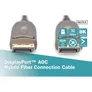 DIGITUS DisplayPort AOC Hybrid-Glasfaser Anschlusskabel M/M, 20m