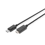 DIGITUS Displayport Adapterkabel, DP - HDMI Typ A St/St, 2.0m