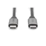 DIGITUS USB-C auf USB-C, PD60W, Gen1 USB3.0 Verbindungskabel 1m