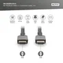DIGITUS 8K Premium HDMI Kabel mit Aluminumgehäuse, 3m