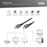 DIGITUS 8K DisplayPort Anschlusskabel DP zu DP, 1m