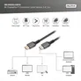 DIGITUS 8K DisplayPort Anschlusskabel DP zu DP, 2m
